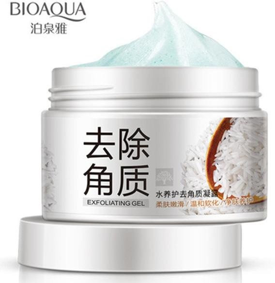 BIOAQUA Facial Exfoliator Peeling-Gel mit Aloe Vera, 140g, Unisex - Bild 1