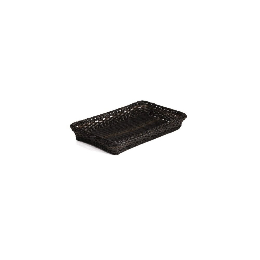 APS GN 1/6 Korb GN-LINE aus Polypropylen, Schwarz, B: 17,5 cm, T: 17 cm, H: 7 cm - Bild 1