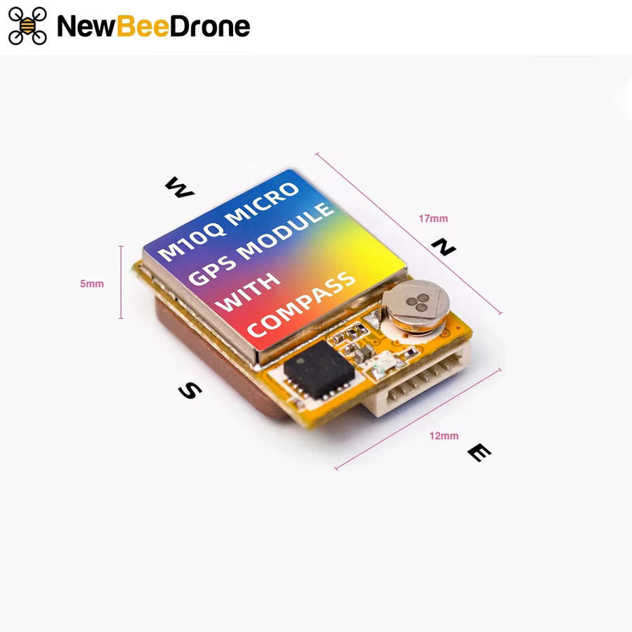 NewBeeDrone BeeID V1.1 M10Q GPS-Modul mit RemoteID, kompatibel mit Betaflight, INAV und PIX - Bild 2