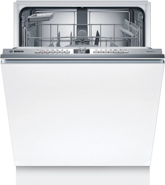 Bosch SMH4EAX28E Vollintegrierbarer Geschirrspüler mit WiFi und Smart Home Integration, Weiß - Bild 1