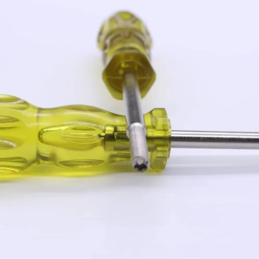 VIKEFON Universal Spiel Demontage Werkzeug Set mit 3,8mm und 4,5mm Schraubendrehern in Gelb für N64, SFC, GB, NES und NGC Konsolen - Bild 2