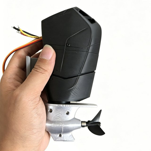 SHUAICHI 3S RC-Bootsaußenbordmotor, bürstenlose Motoren, 1-teiliges Set - Bild 1