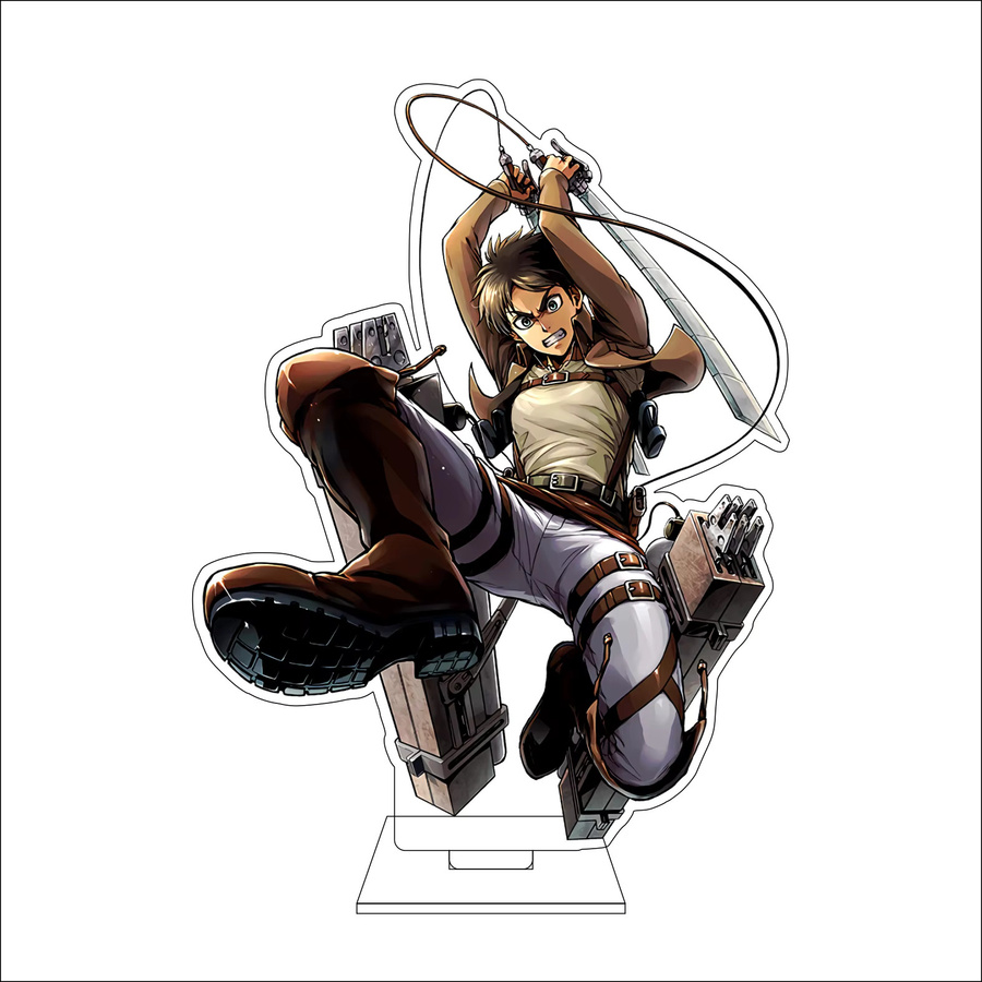 Bandai Attack on Titan, Acryl-Figur Ständerplatte, 16cm - Bild 2