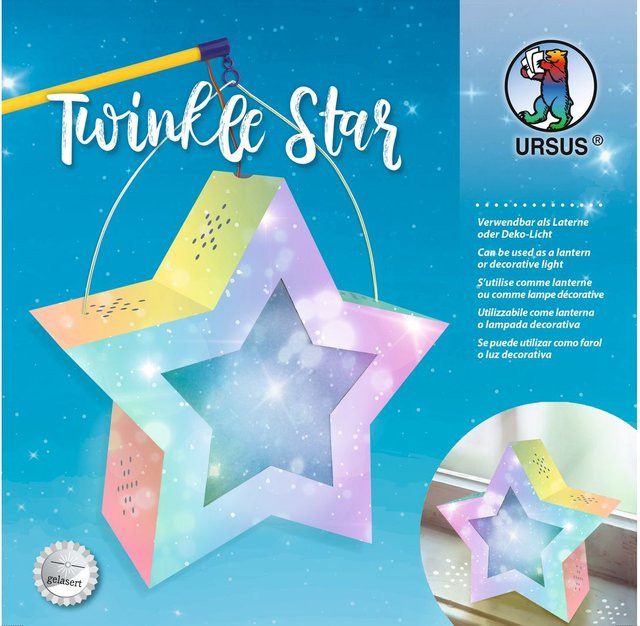 URSUS Sternen-Laterne Twinkle Star Bastelset - Bild 1