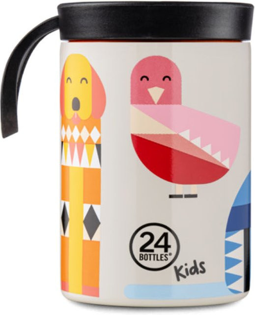 24Bottles Travel Tumbler Snack Pot Best Friends mit Fill&Go Lid, 350 ml, Multicolor, isoliert und auslaufsicher - Bild 1