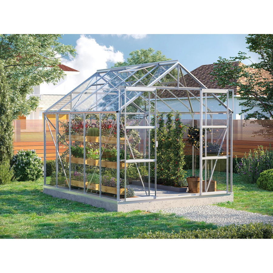 Vitavia Gewächshaus Uranus 8300 aus Aluminium eloxiert mit 8,3 m² und Sicherheitsglas - Bild 2