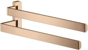 Hansgrohe Axor Universal Handtuchhalter 2-arm schwenkbar aus Messing in Polished Red Gold, Breite: 40,9 cm - Bild 1
