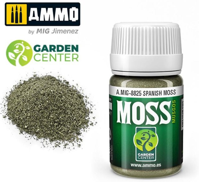 AMMO by MIG Jimenez Spanish Moss, Natur, Grün - Bild 1