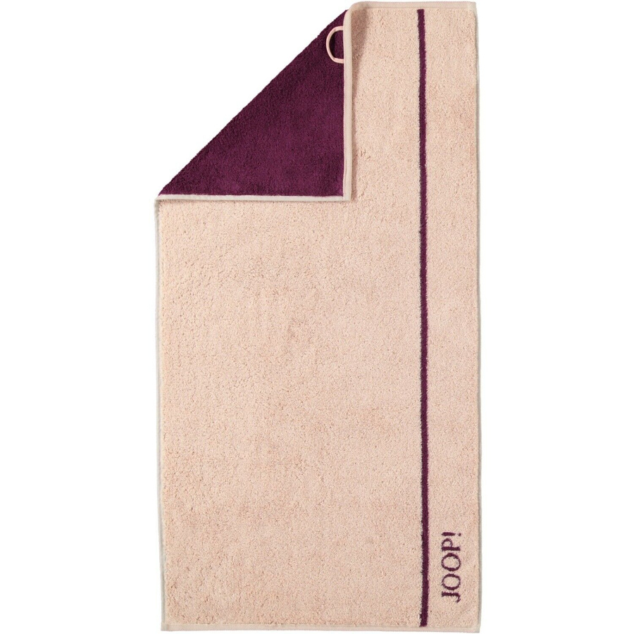 Joop! Duschtuch Lines Doubleface in Rosa, B: 80 cm, L: 150 cm - Bild 1