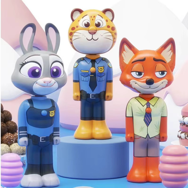 HEROCROSS Disney Zootopia Judy Nick Anime-Figur, Zahnbürste - Bild 3