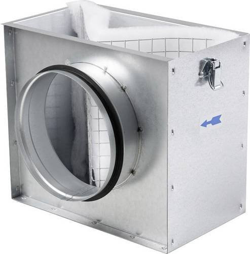 Stiebel Eltron Filterbox LWF FBG 160 in Silber, B/T/H: 26,7 x 26,5 x 23,5 cm - Bild 1