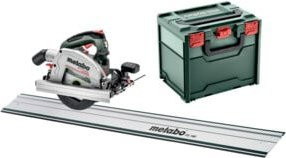 Metabo Akku-Handkreissäge KS 18 LTX 66 BL Set mit Führungsschiene FS 160 und metaBOX 340 - Bild 1
