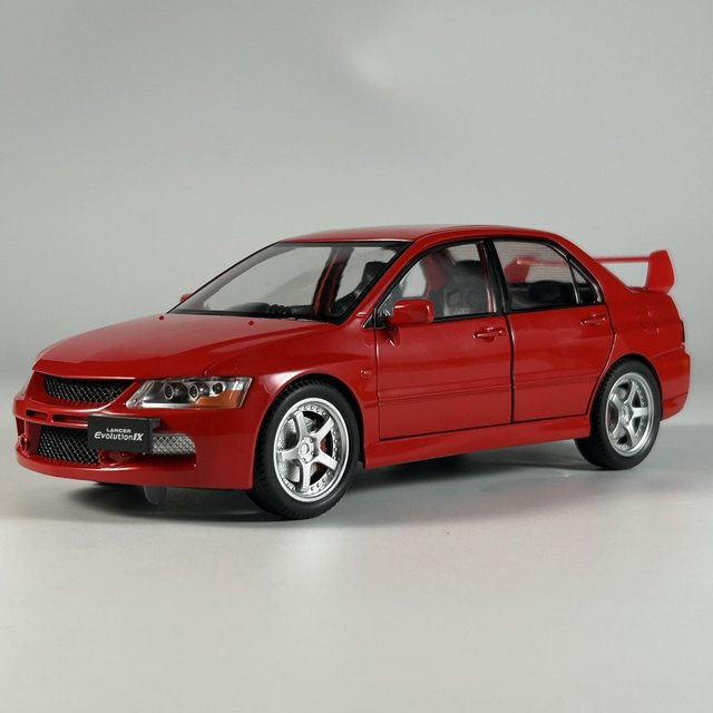 Linyi toy car Mitsubishi Lancer Evolution Evo9 Modellauto, 1:24, Metall, Sound & Licht, ab 14 Jahren - Bild 1