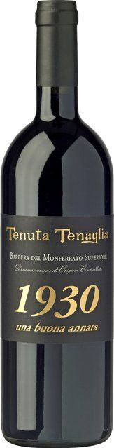 Tenuta La Tenaglia Barbera Rotwein, 2018, Piemont, trocken, 14,5 %, 0,75 l - Bild 1