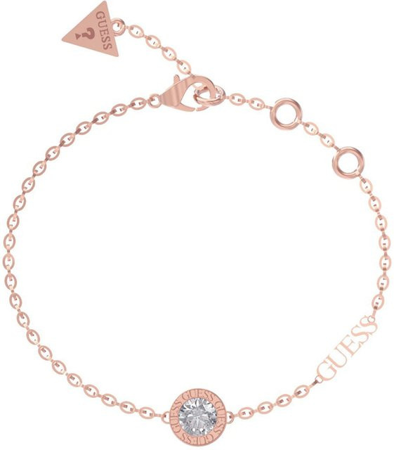 Guess Armband, Edelstahl, Roségold, Kristall, Zirkonia, Damen - Bild 1