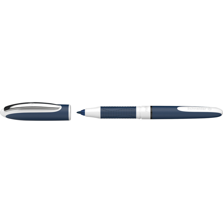 Schneider One Change Tintenroller mit Ultra-Smooth-Spitze und dokumentenechter Tinte in Schwarz - Bild 2