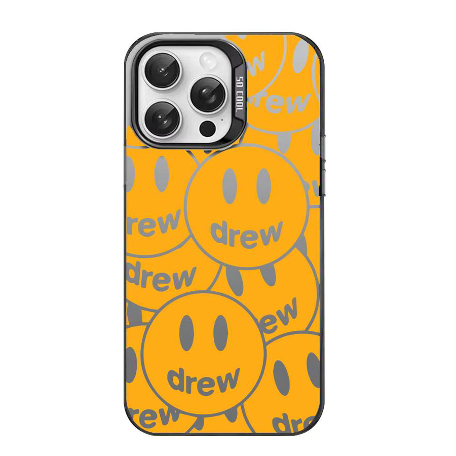 INS D-Drews Handyhülle für iPhone 17 16 15 14 13 12 11 Pro Max Air Matte Laser Aurora stoßfeste Schutzhülle in Weiß - Bild 4
