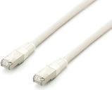 Equip Patchkabel Cat6A S/FTP mit 2x RJ45 Steckern, weiß, Länge: 0,25 m, 10er Box - Bild 1