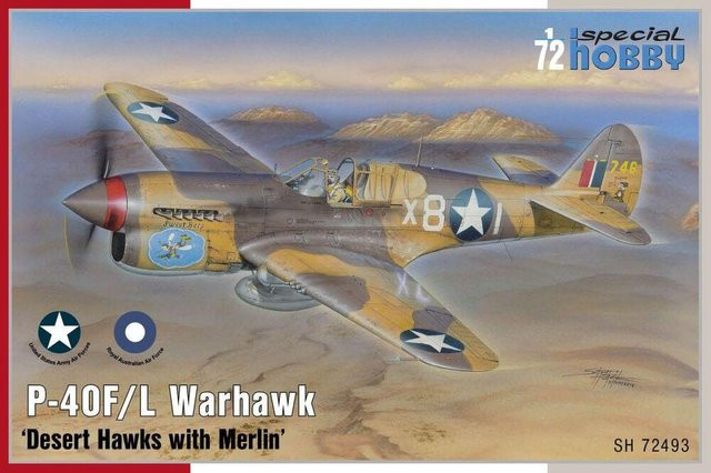 Special Hobby P-40F/L Warhawk - Desert Hawks with Merlin, Fahrzeug, 1:72 - Bild 1