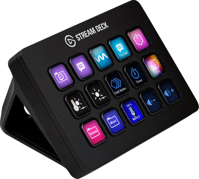Elgato Stream Deck MK.2 Konsole für Streaming und Videobearbeitung Schwarz - Bild 1