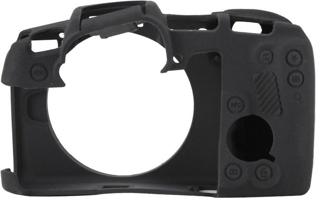 Easy Hood Weiche Silikon Schutzhülle für Canon EOS RP spiegellose Kamera in Schwarz - Bild 1