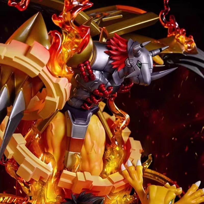 Digimon Anime Desktop-Ornament Tyrannosaurus Statue von Discover Intime, handgemachte GK Sammlerfigur in Multicolor, Höhe: 36,0 cm - Bild 2