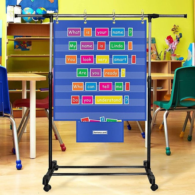Langlebige Taschenkarte für den Unterricht in der Schule und im Homeschooling, Beige, Kunststoff - Bild 1