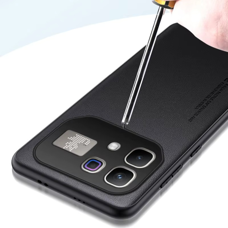 Stoßfeste Business-Hülle aus PU-Leder für Infinix Note 60 Pro 60 50X 50S Pro Plus in Grün - Bild 3