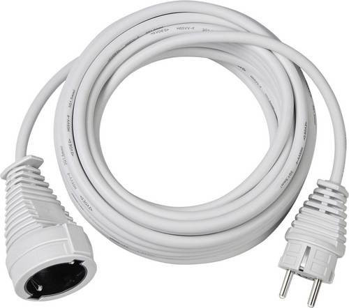Brennenstuhl Verlängerungskabel Weiß 10,00 m H05VV-F 3G 1,5mm² - Bild 1