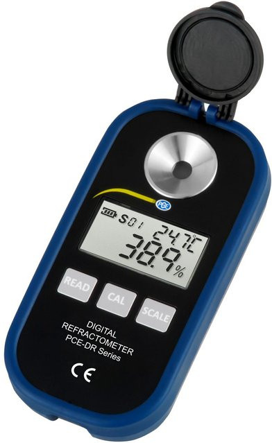 PCE Instruments Digitales Refraktometer PCE-DRW 1 Alkoholgehaltsmesser in Blau - Bild 1