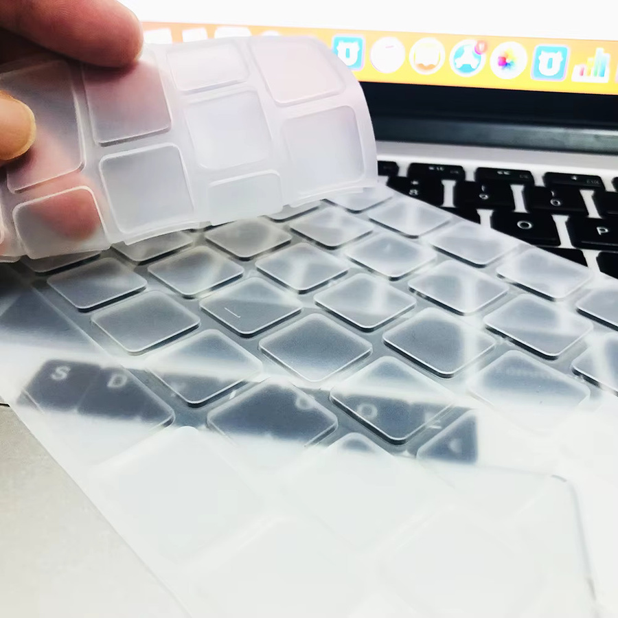 Silikon-Tastaturabdeckung für Apple Bluetooth Wireless Keyboard MLA22LL/A1644 A1314, transparent - Bild 2
