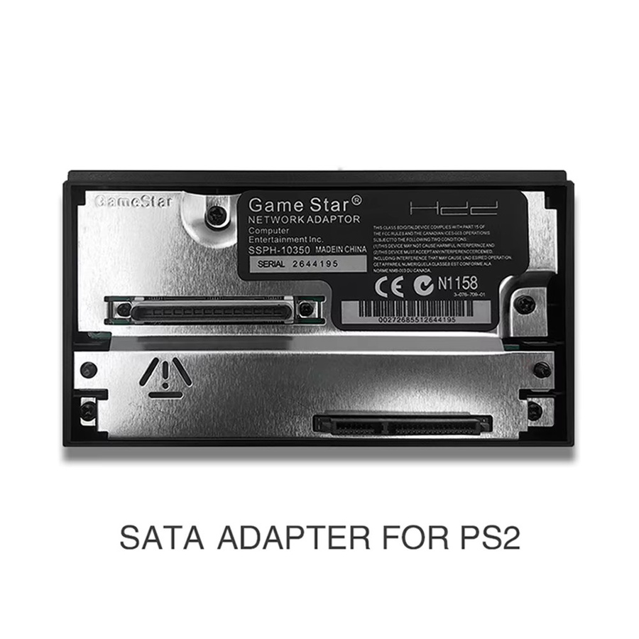 APWIKOGER SATA HDD Netzwerkadapter für PlayStation 2 in Schwarz - Bild 2
