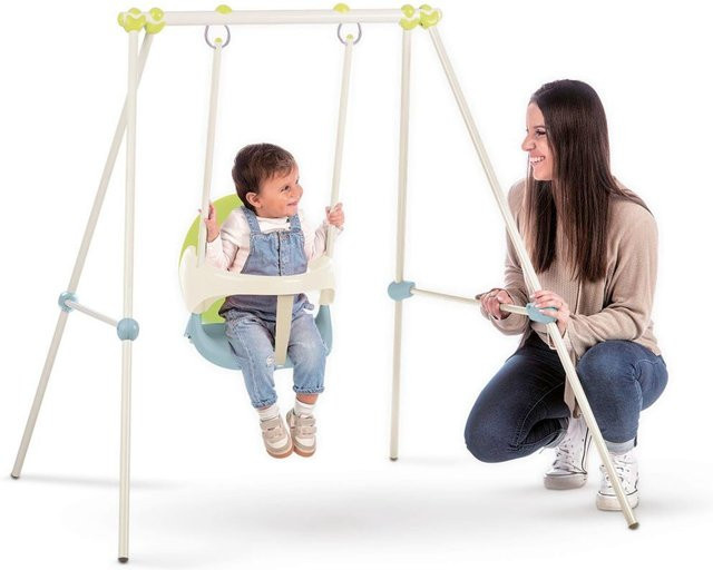 Smoby Metallschaukel Baby Swing mehrfarbig - Bild 1