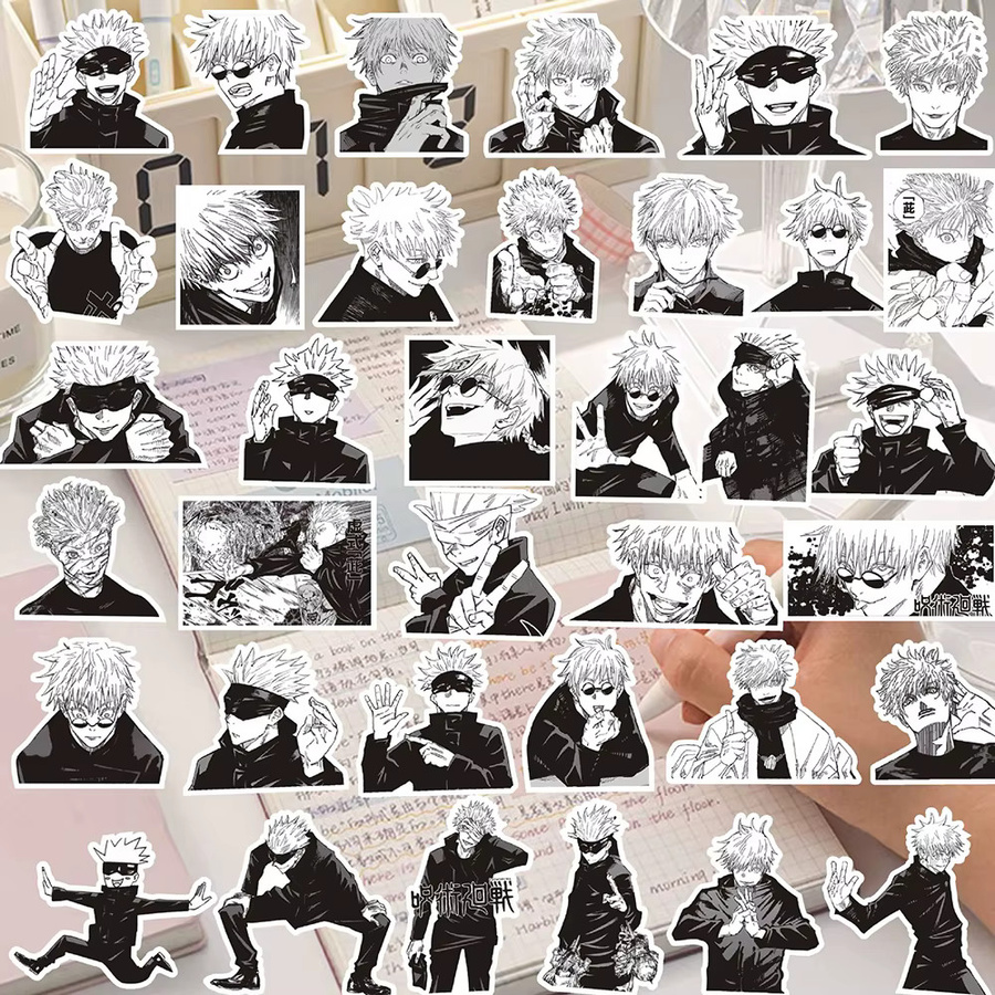 Bandai Jujutsu Kaisen Satoru Gojo Aufkleber, Bunt / Mehrfarbig - Bild 2
