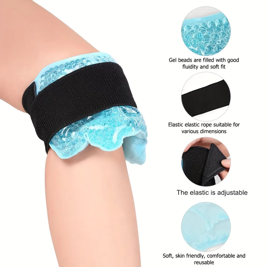 Wiederverwendbarer Gel-Eisbeutel für Füße, Unisex - Bild 4