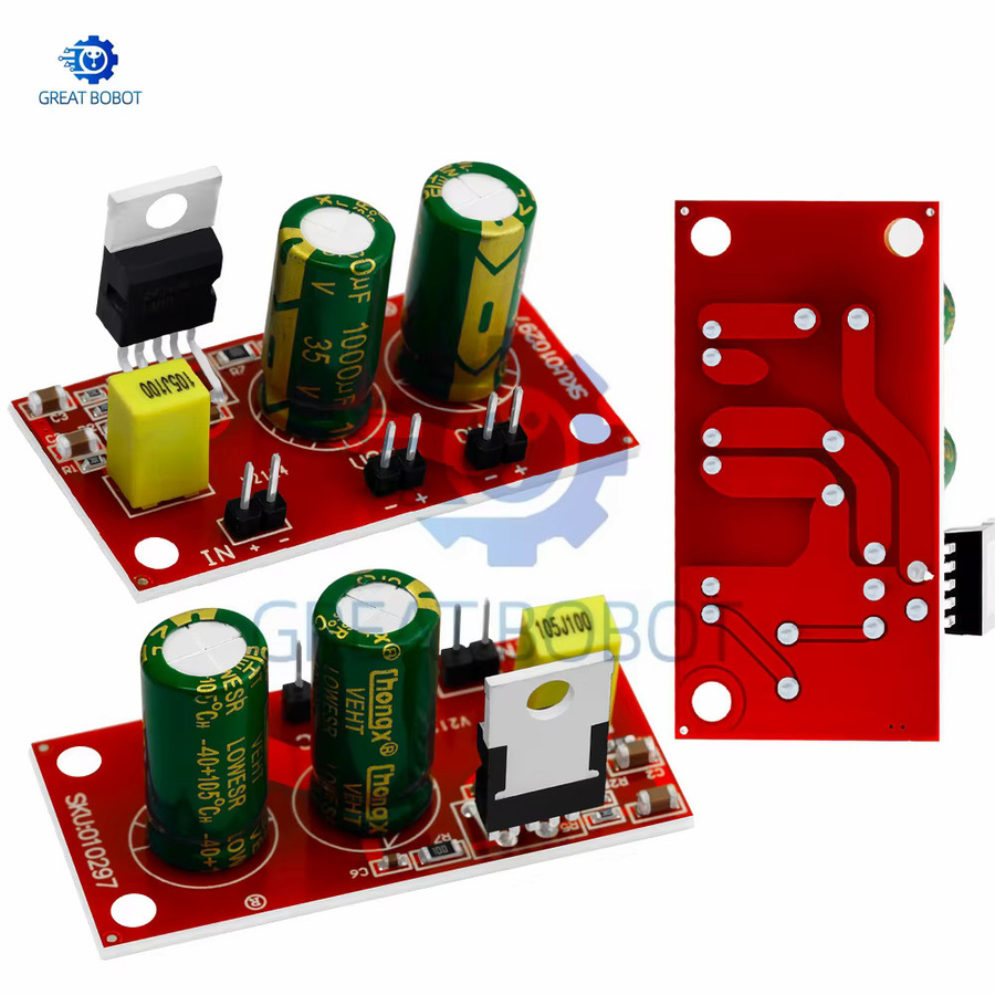 baishundianzi LM1875 Audio-Leistungsverstärkerplatine Mono 30W in Rot, DC 12V-30V für Arduino - Bild 3