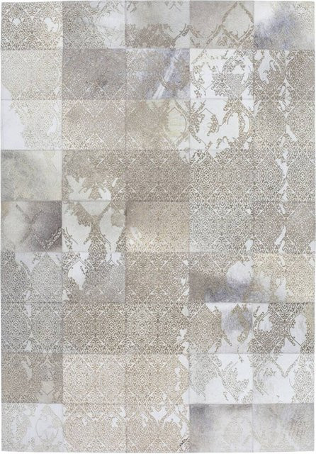 Kayoom Kurzflorteppich Cobra 343 Silber B/L: 75 x 140 cm - Bild 1