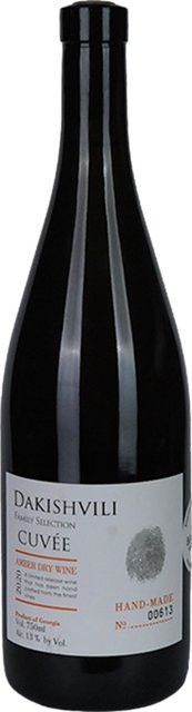 Dakishvili Cuvee Amber Weißwein, Rkatsiteli & Kisi, 2020, Georgien, Kakheti, trocken, 0,75 l - Bild 1