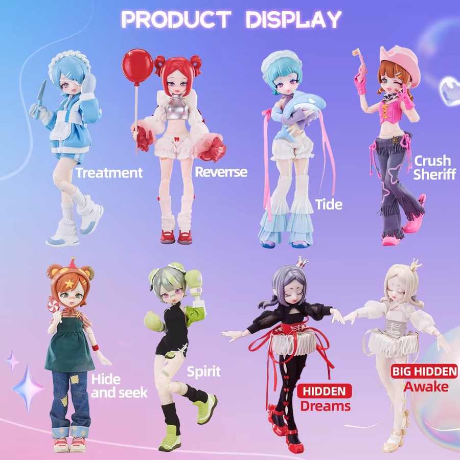 XiDonDon Eve Lynna Dream Park Blind Box, BJD Bewegliche Puppe - Bild 2