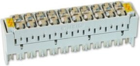 CobiNet LSA-Überspannungsschutzmagazin 2/10, 8x6, Farbe: Weiß, Artikelnummer: 4020 003/C - Bild 1