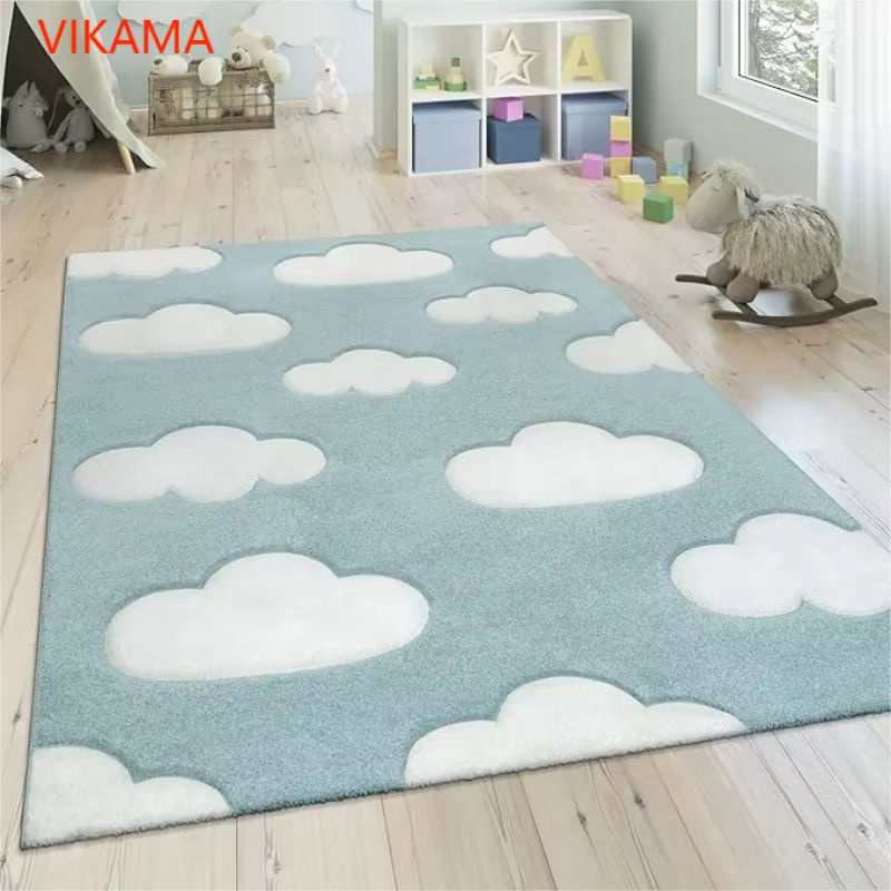 Vikama Imitation Kaschmir Teppich für Wohnzimmer, Schlafzimmer und Babyzimmer, B/T: 160 x 120 cm - Bild 2