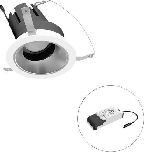 EVN LED-Deckenstrahler F01R14AM1830L15P in Weiß, rund und verstellbar - Bild 1