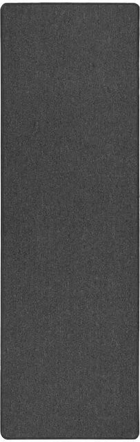 vidaXL Teppichläufer Dunkelgrau aus Polypropylen, B/T: 80 x 500 cm, modern und rutschfest - Bild 1
