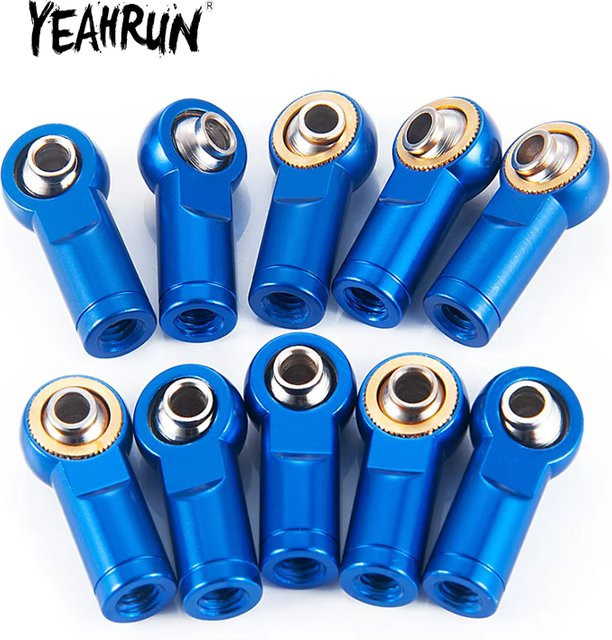 YEAHRUN M4 Stangenköpfe mit Linksgewinde, Metall-Kugelgelenk, 4/10-teiliges Set - Bild 1