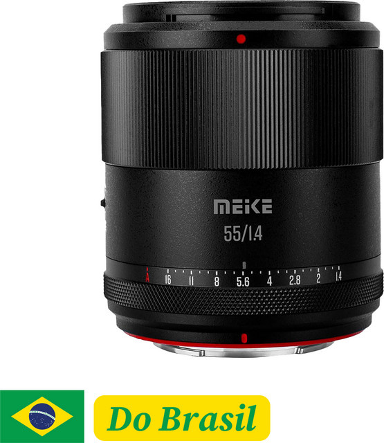Meike 55mm F1.4 APS-C Autofokus-Porträtobjektiv für Sony E, Fuji X und Nikon Z-Mount in Schwarz - Bild 1