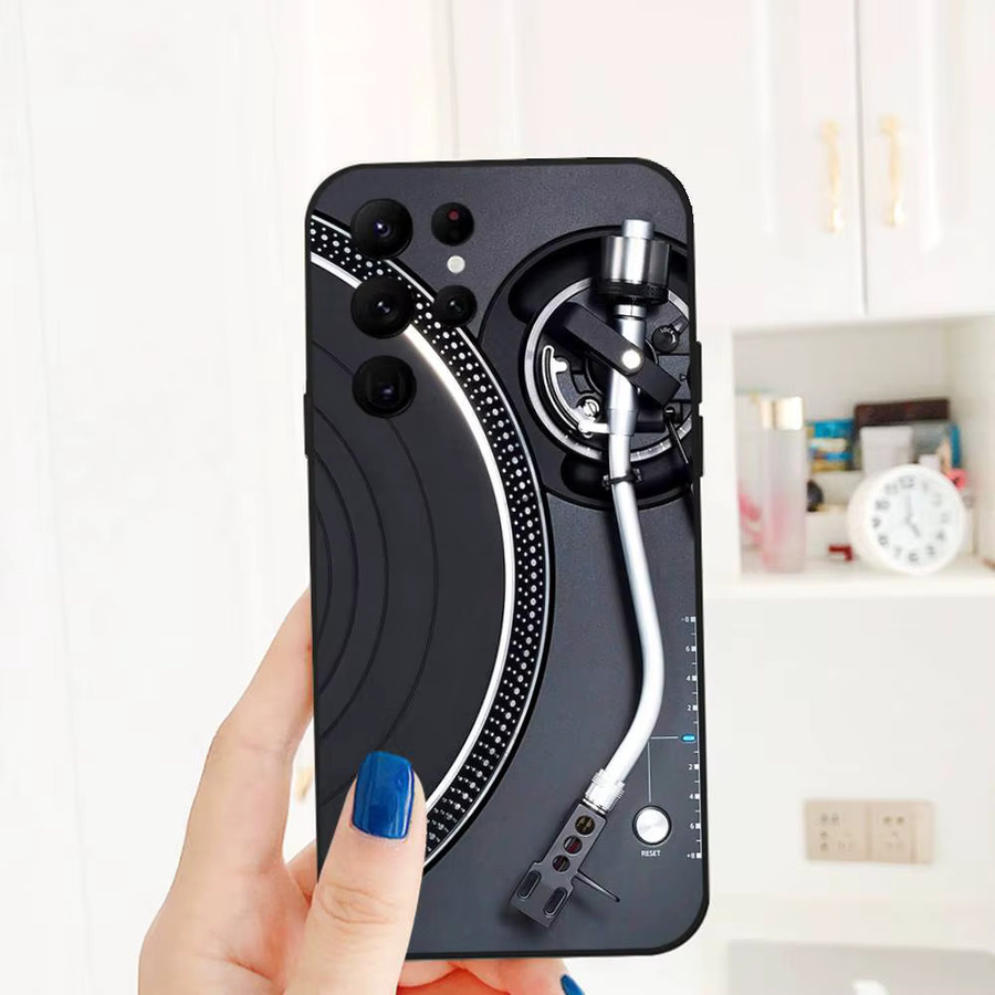 Technics DJ Handyhülle für Samsung Galaxy S21 S22 S23 S24 S25 FE Plus in Schwarz - Bild 3