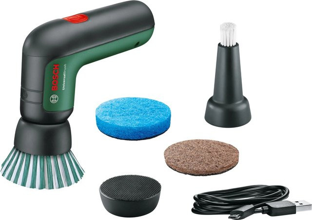 Bosch UniversalBrush Akku-Reinigungsbürste in Grün/Schwarz - Bild 1