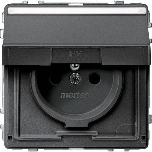 Merten Steckdose Aquadesign in Anthrazit MEG2612-7214 - Bild 1