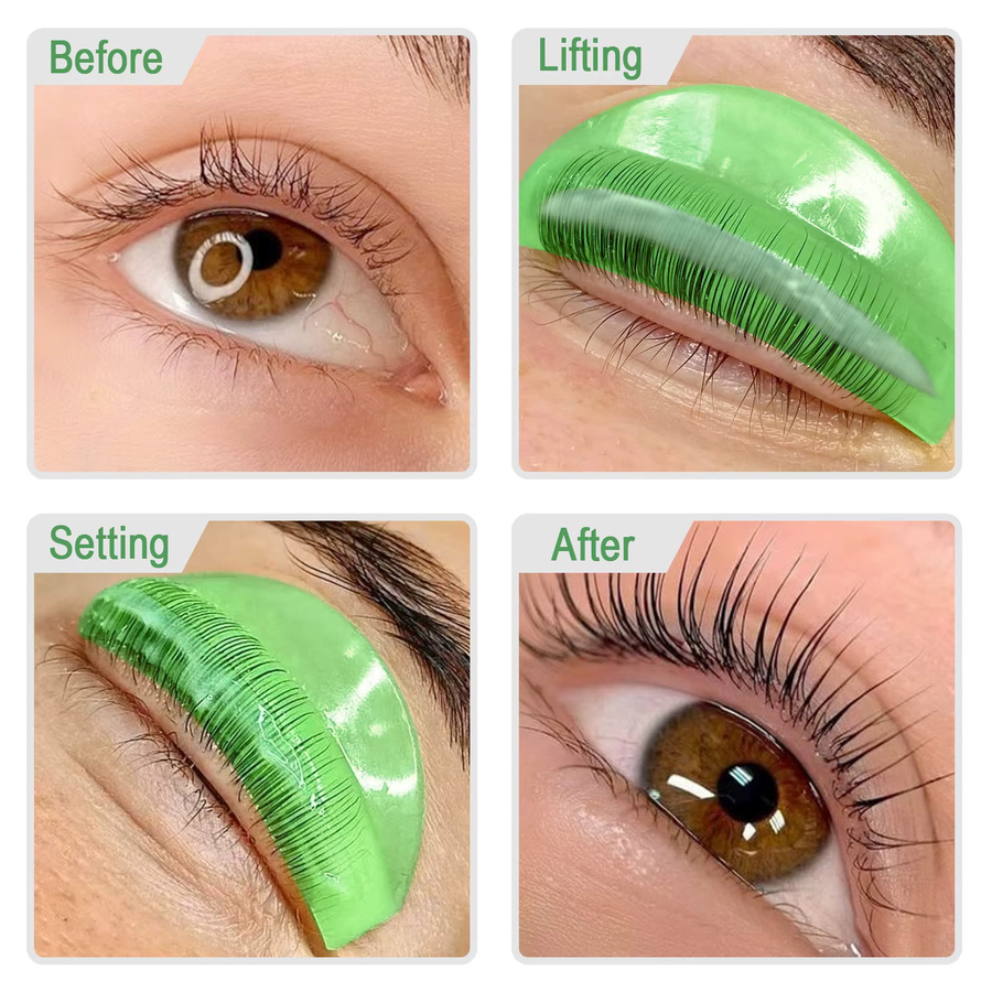PERMANIA Lash Lift Silikon Wimperndauerwelle, 16 Stück, Typ U und C Curl - Bild 2