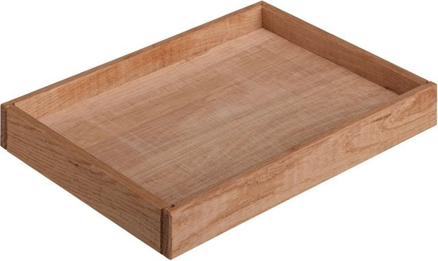 VEGA Fingerfood-Tablett Wantage aus Holz in Eiche, rechteckig, B: 18 cm, T: 25 cm, H: 3 cm - Bild 1